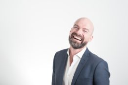 Man smiling with dentures